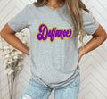 Defiance Vintage Retro Shadow Distressed DTF Transfer - Merch Girls