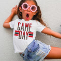 Game Day Red and Black Graphic Tee - Merch Girls