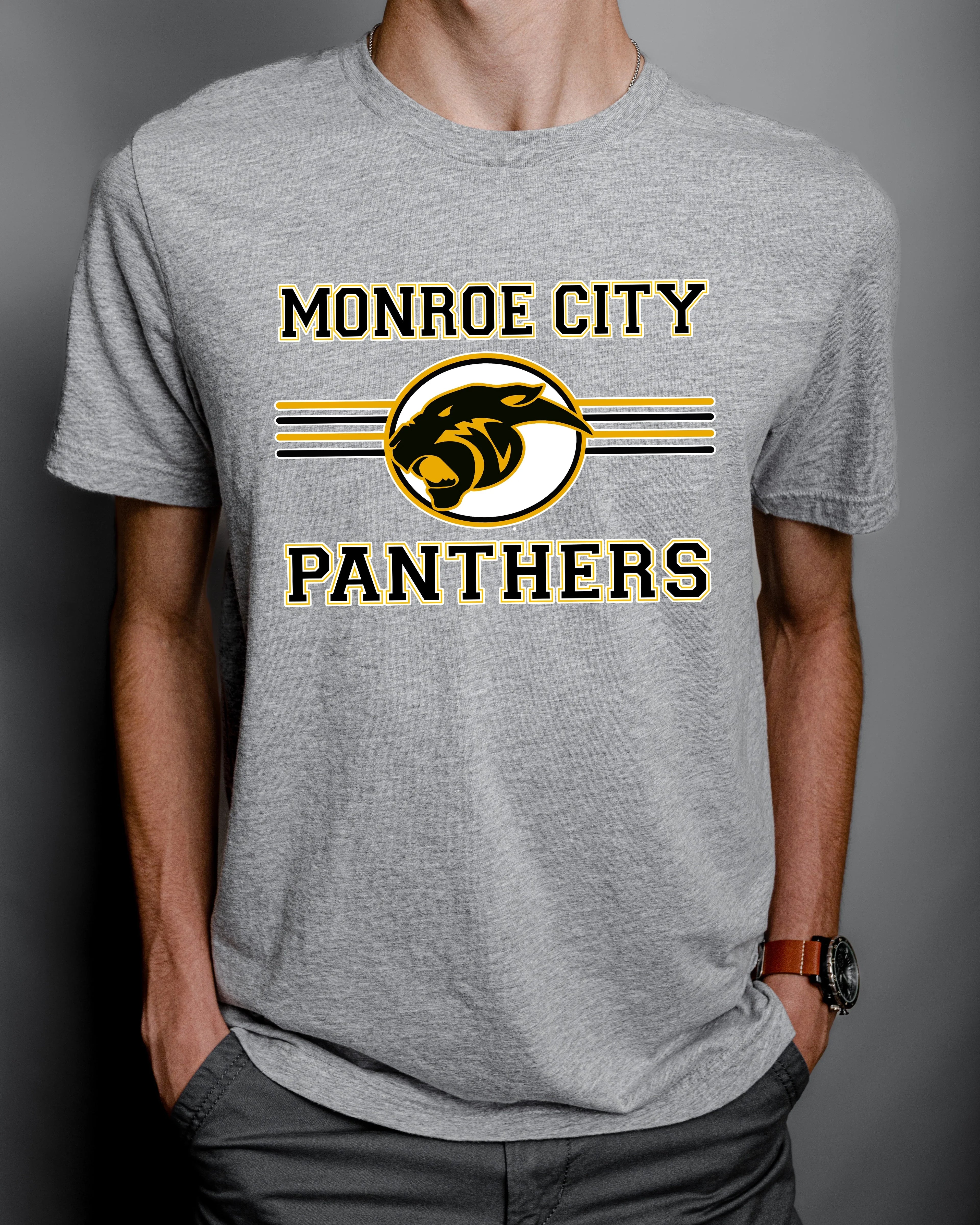 Monroe City Panthers DTF Transfer - Merch Girls