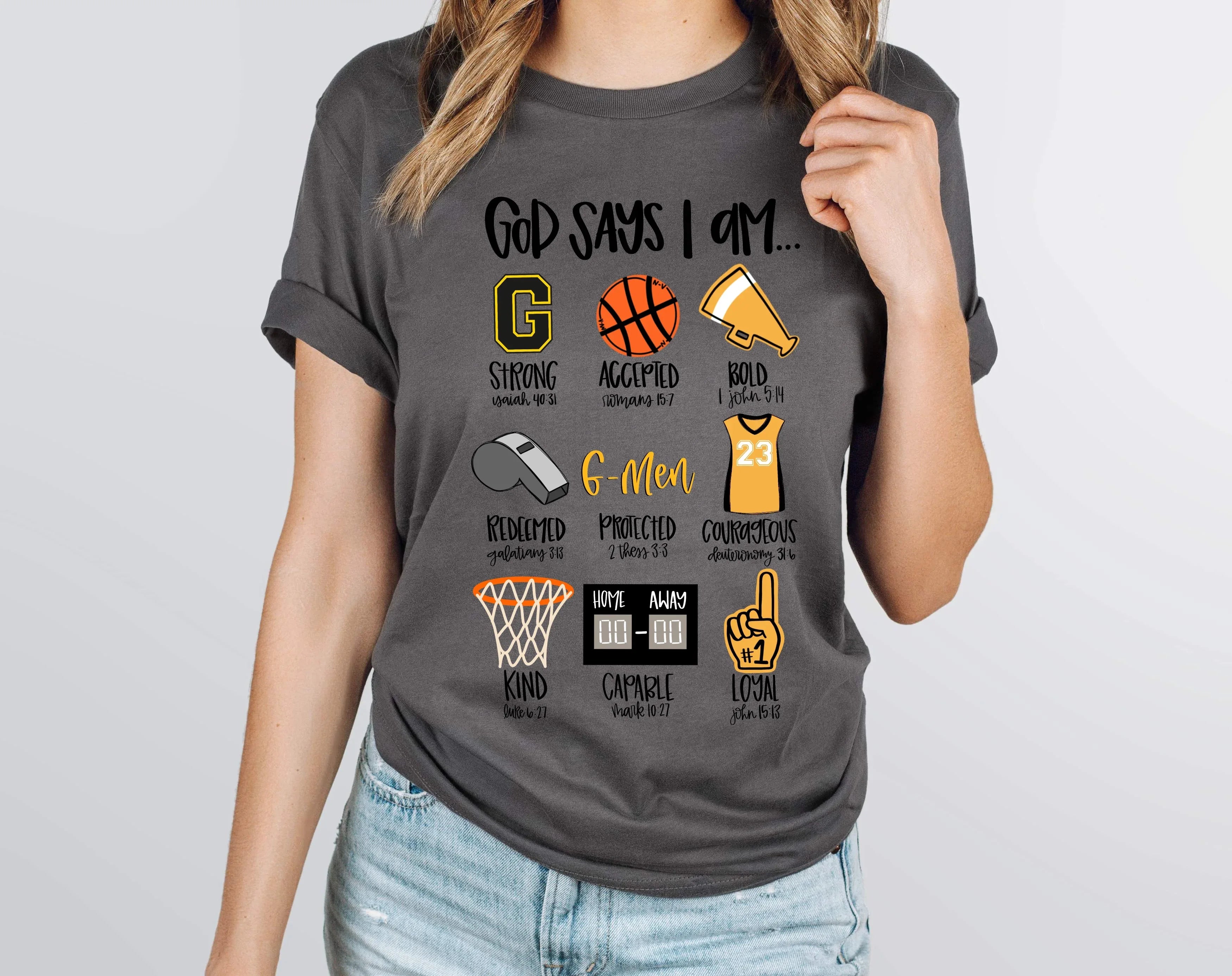 G-Men Basketball DTF Transfer - Merch Girls