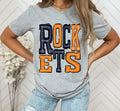 Rockets Sporty Varsity DTF Transfer - Merch Girls