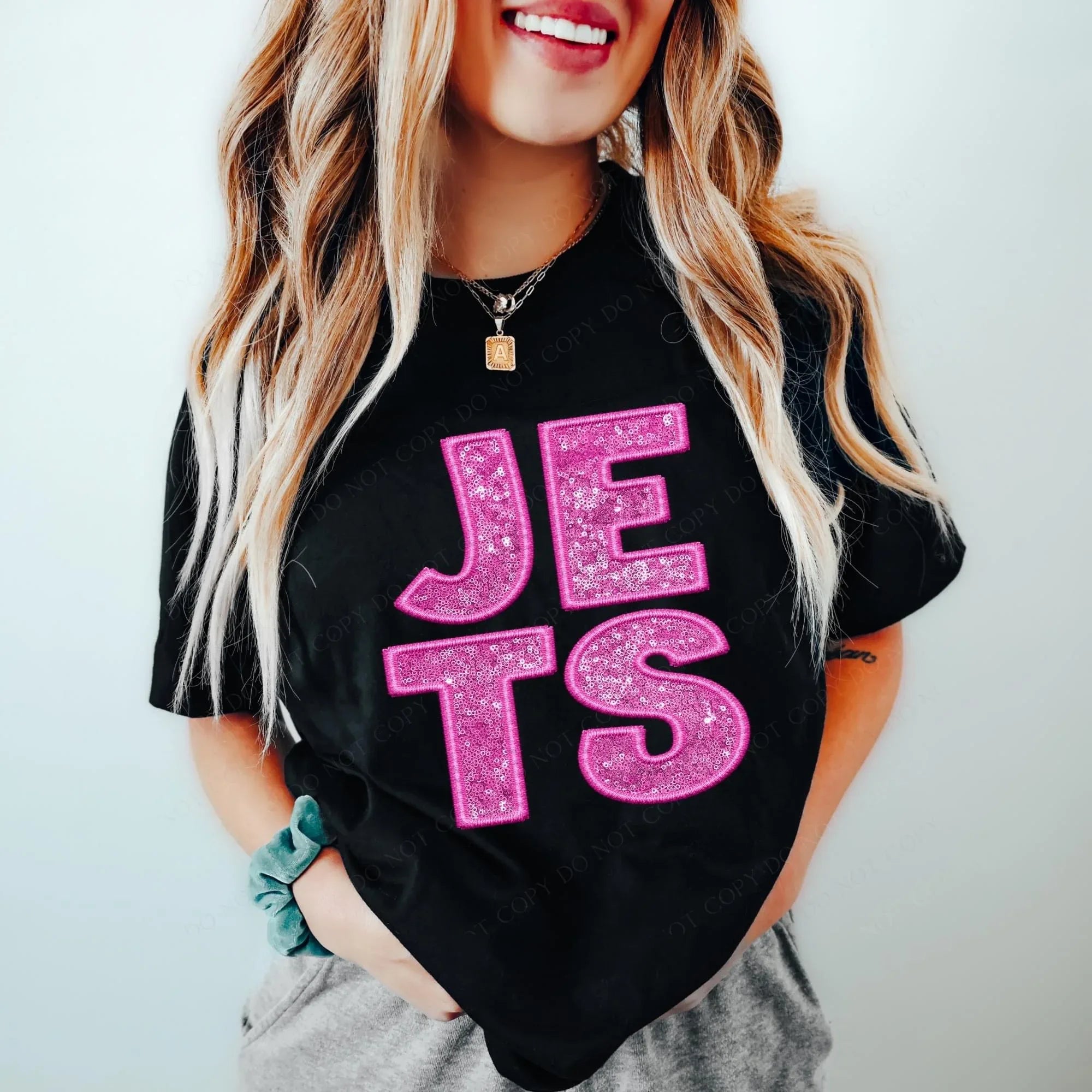 Jets DTF Transfer - Merch Girls