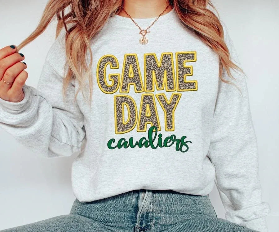 Game Day Cavaliers DTF Transfer - Merch Girls