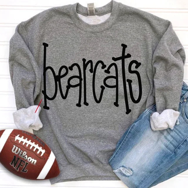 Bearcats Hand Letter DTF Transfer - Merch Girls