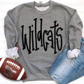 Wildcats Hand Letter DTF Transfer - Merch Girls