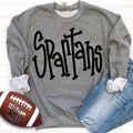 Spartans Hand Letter DTF Transfer - Merch Girls