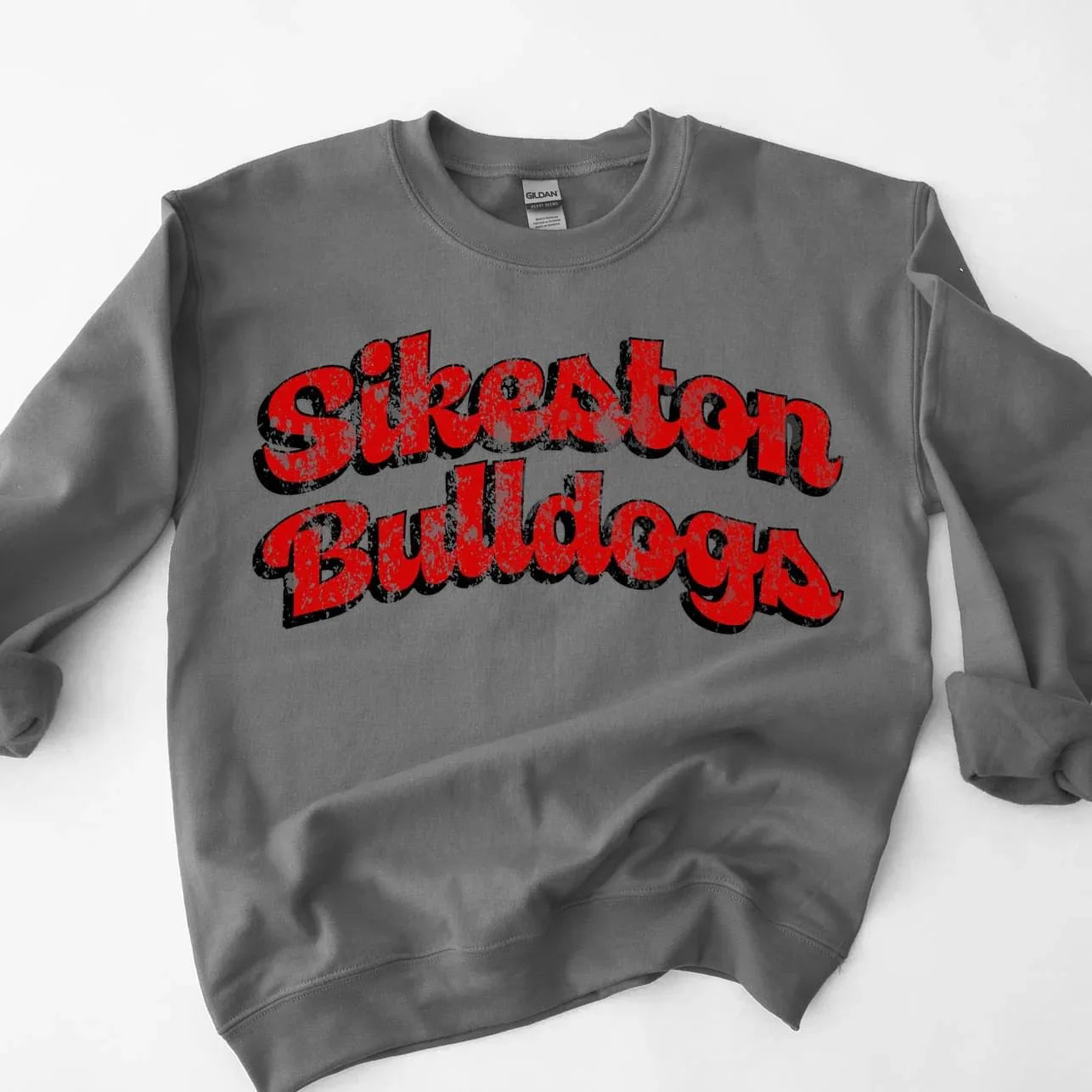 Distressed Curve Design Mockup- No Physical Item! - Merch Girls
