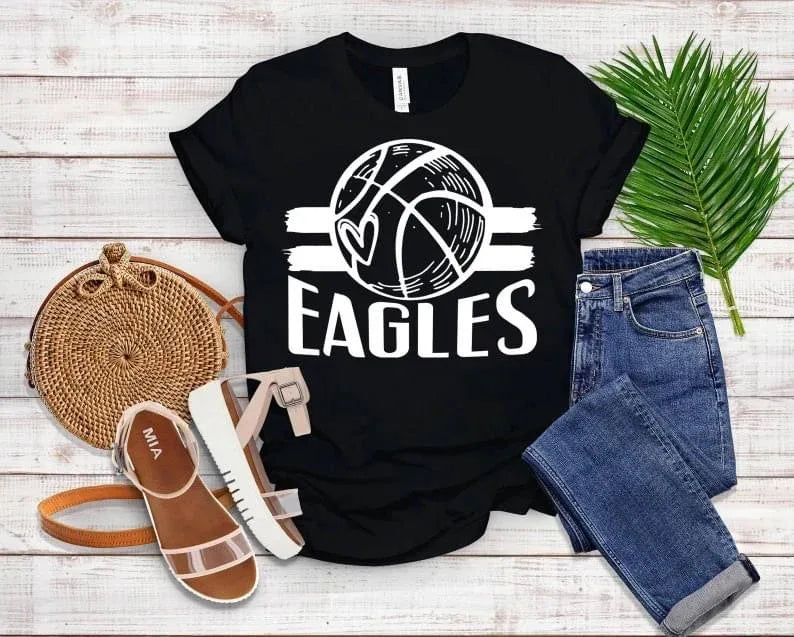 Eagles Basketball DTF Transfer - Merch Girls