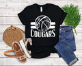 Cougars Basketball DTF Transfer - Merch Girls
