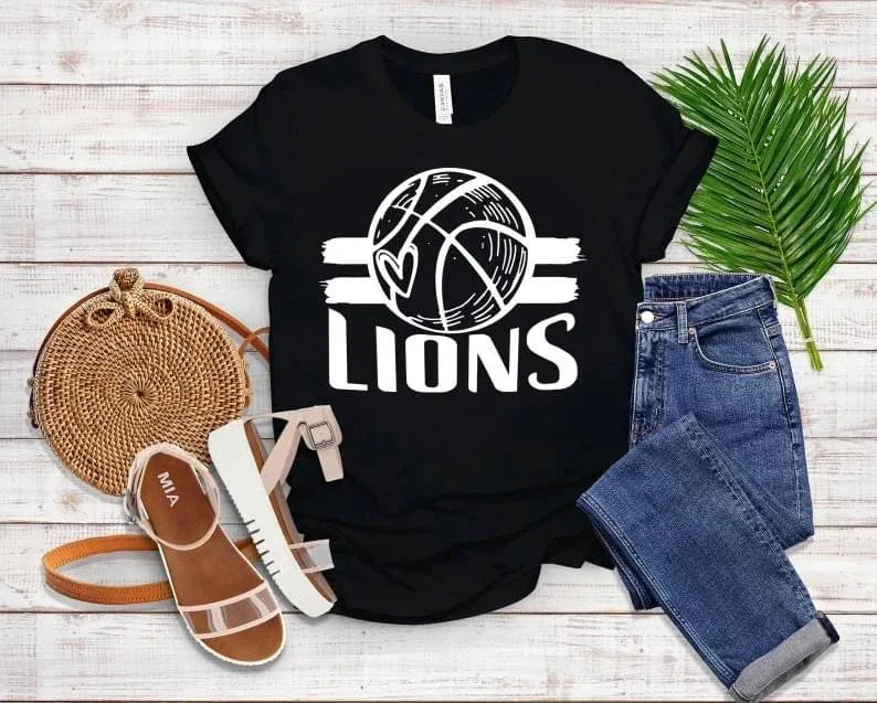 Lions Basketball DTF Transfer - Merch Girls