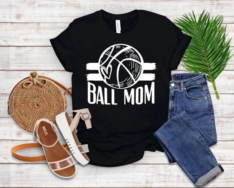 Ball Mom Basketball DTF Transfer - Merch Girls