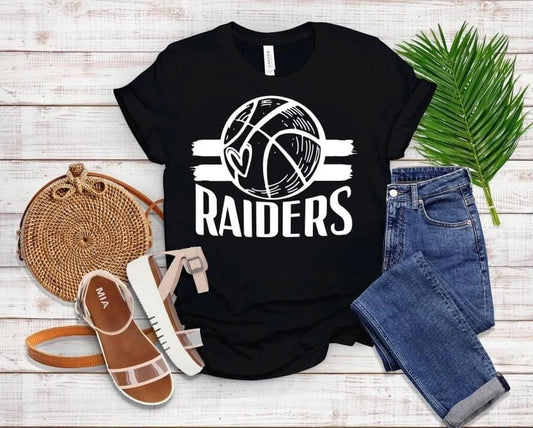 Raiders Basketball DTF Transfer