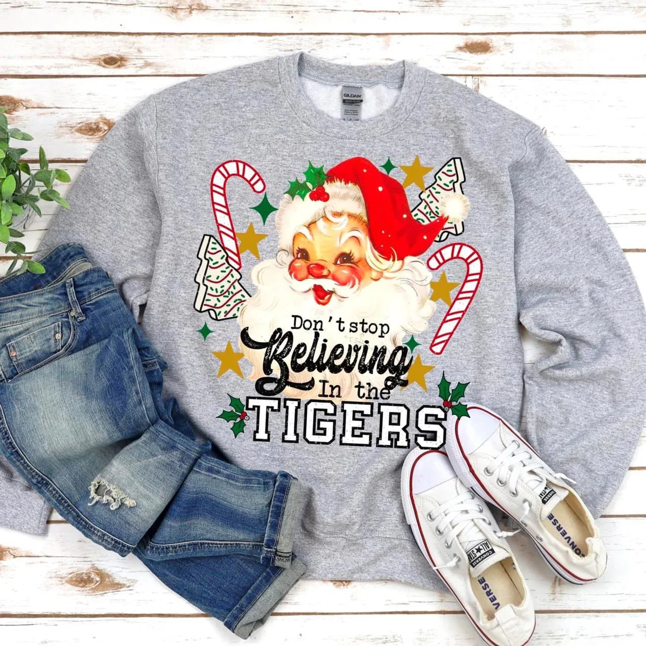 Don’t stop believing in the Tigers DTF Transfer - Merch Girls
