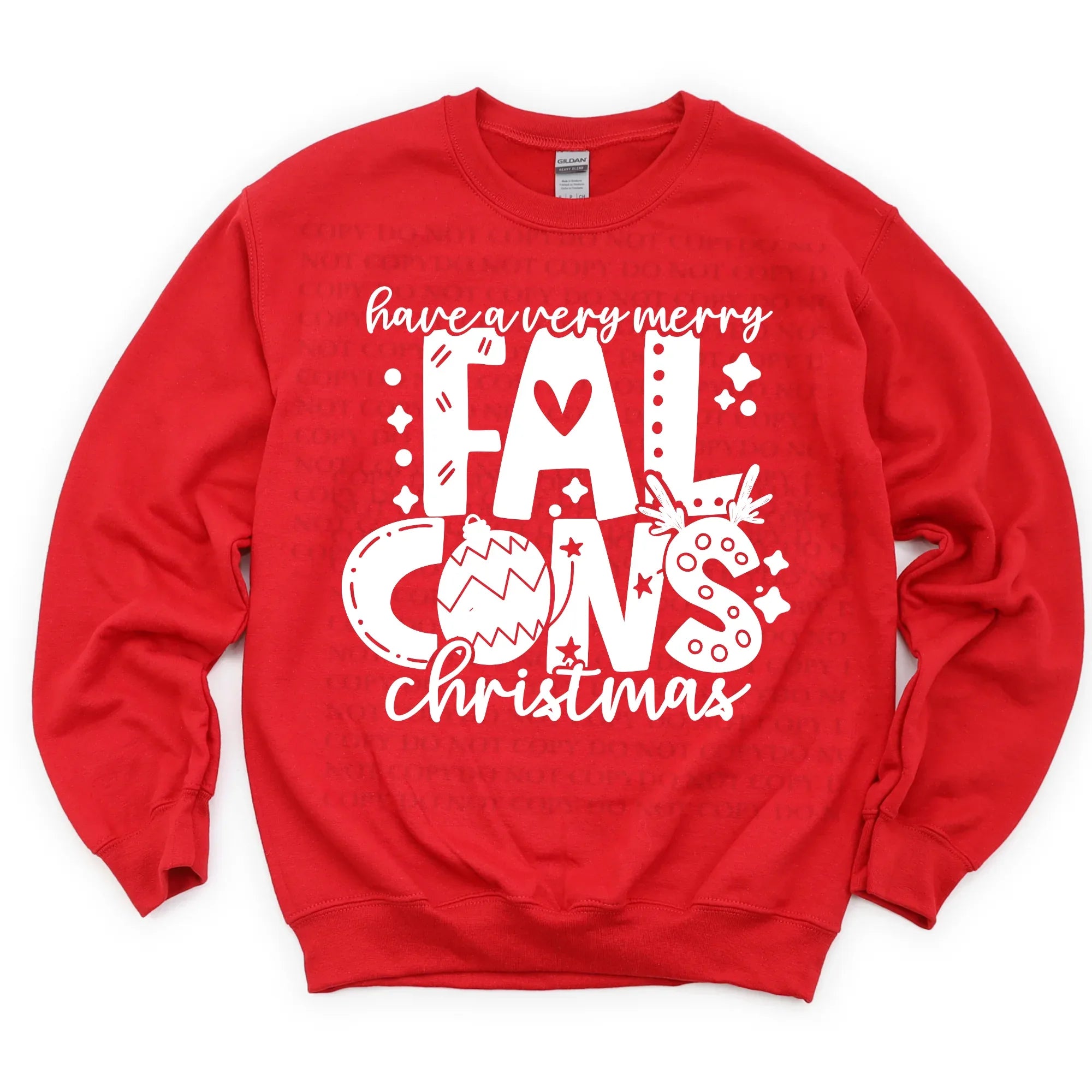 Very Merry Falcons DTF Transfer - Merch Girls