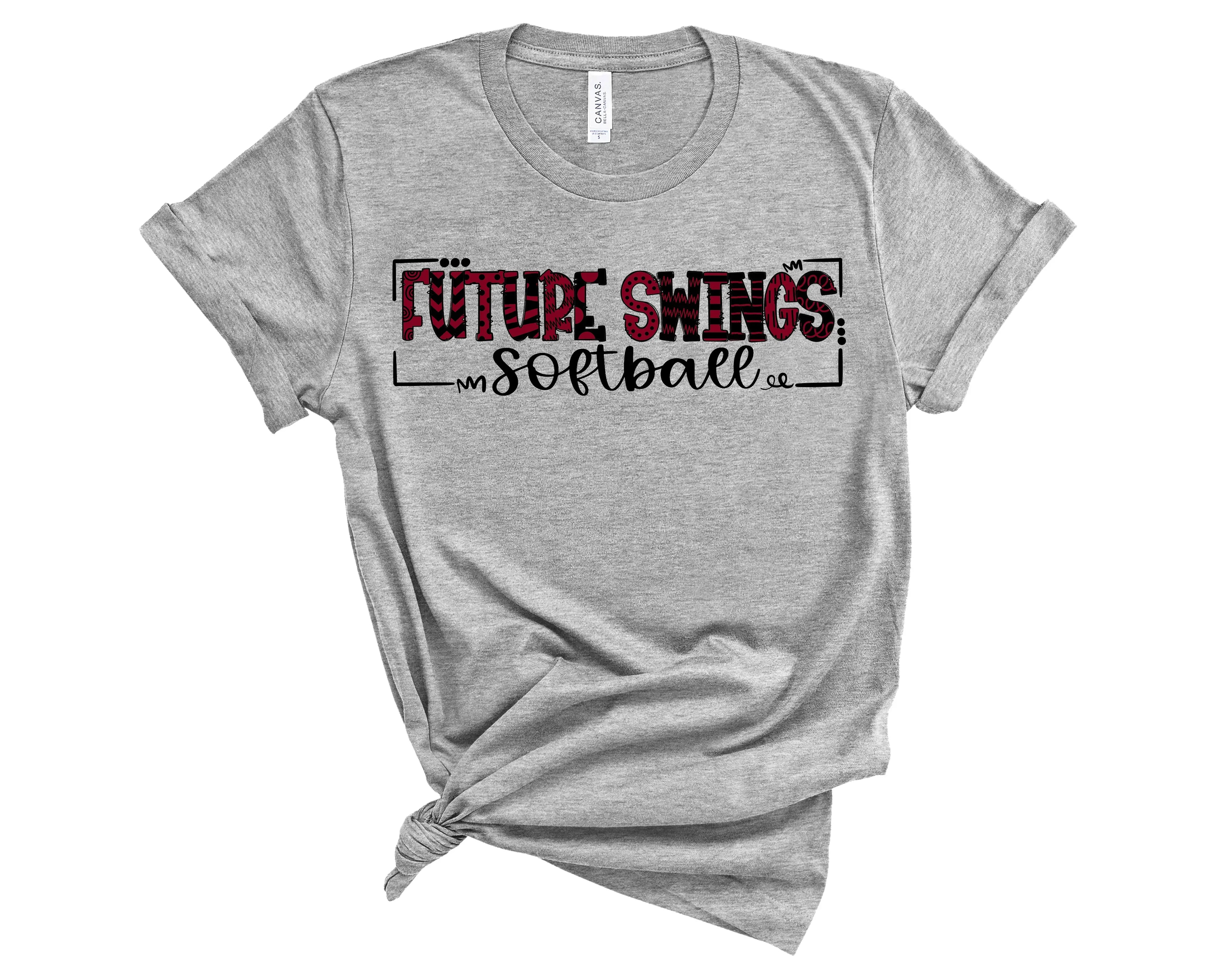 Future Swings Softball Doodle DTF Transfer - Merch Girls