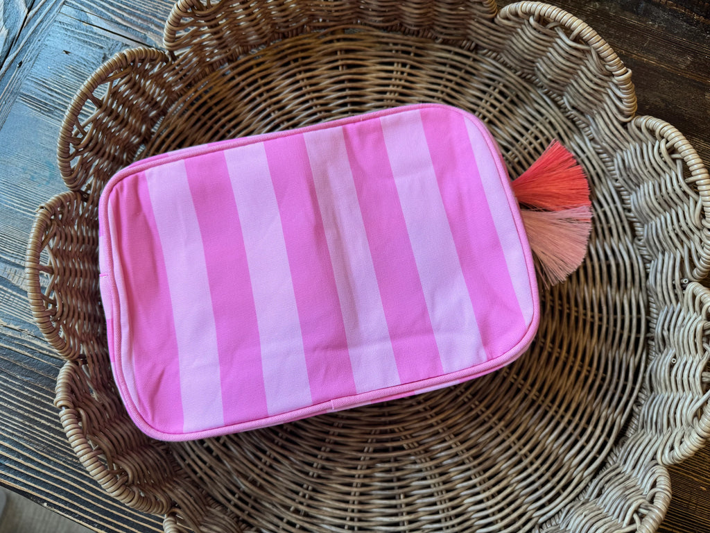 Embroidered Canvas Cabana Bags