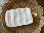 Embroidered Canvas Cabana Bags