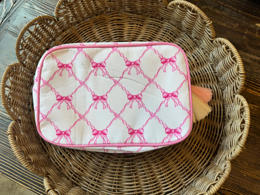Embroidered Canvas Cabana Bags