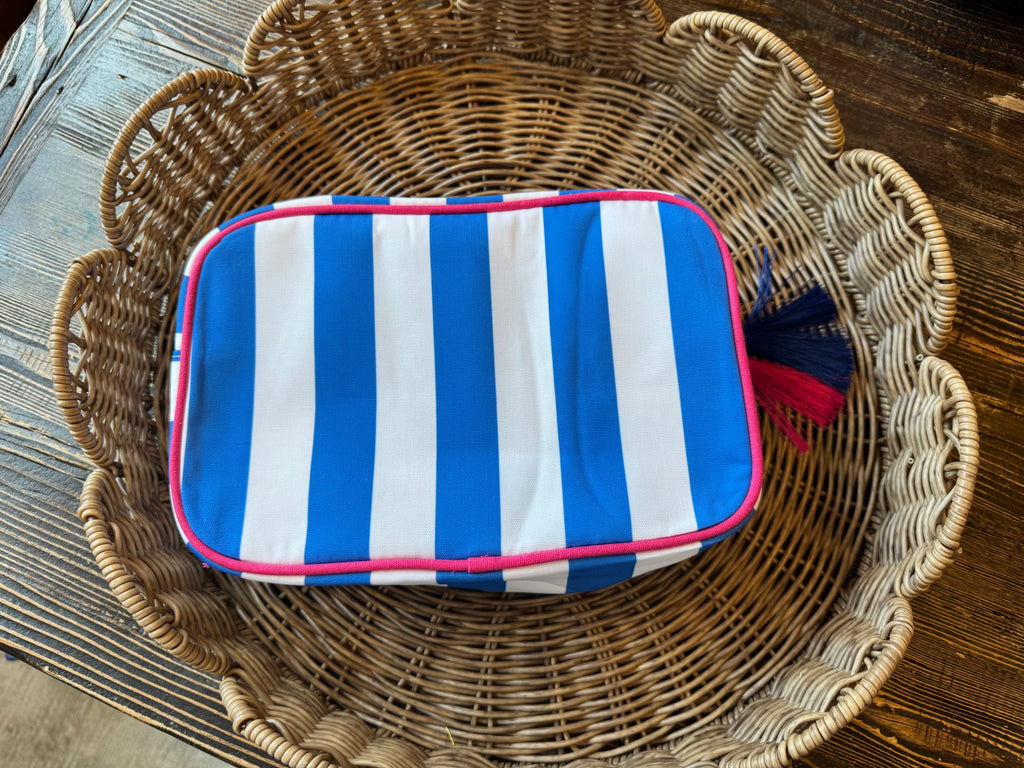 Embroidered Canvas Cabana Bags