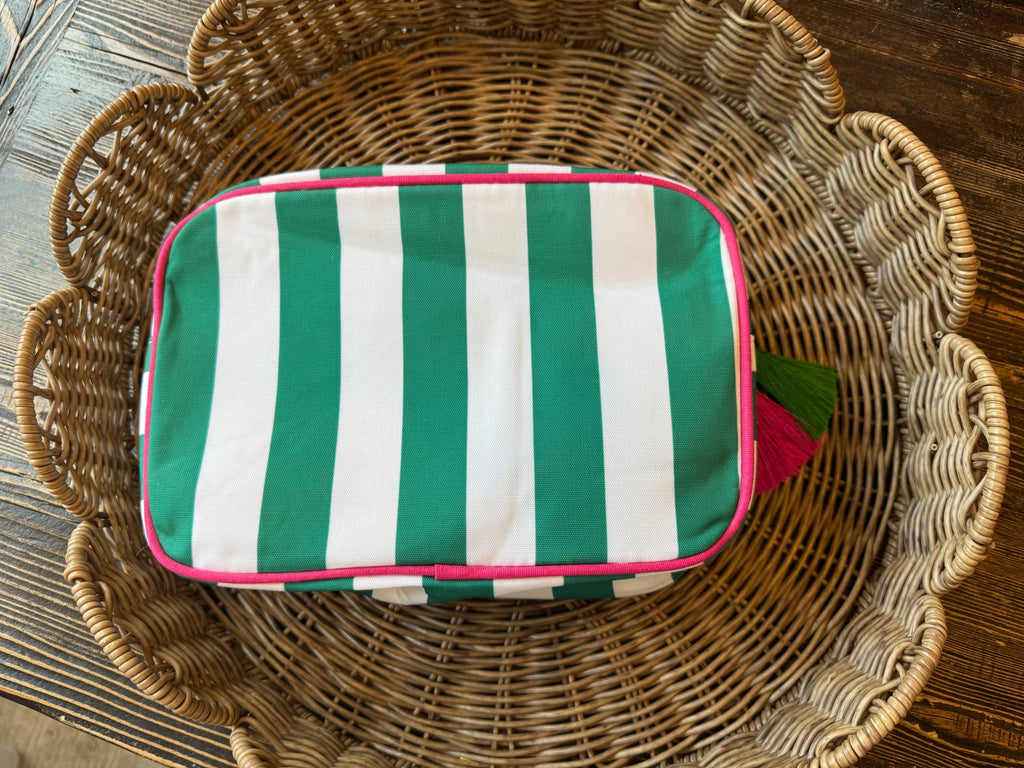 Embroidered Canvas Cabana Bags