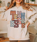 Tennessee Boho Varsity Doodle Graphic Tee - Merch Girls