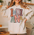 Indiana Boho Varsity Doodle Graphic Tee - Merch Girls