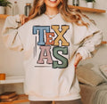 Texas Boho Varsity Doodle Graphic Tee - Merch Girls