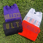 Personalized Candlewick Font Embroidered Team Name Sweatshirt | Custom School Spirit Shirt | Youth & Adult ⭐
