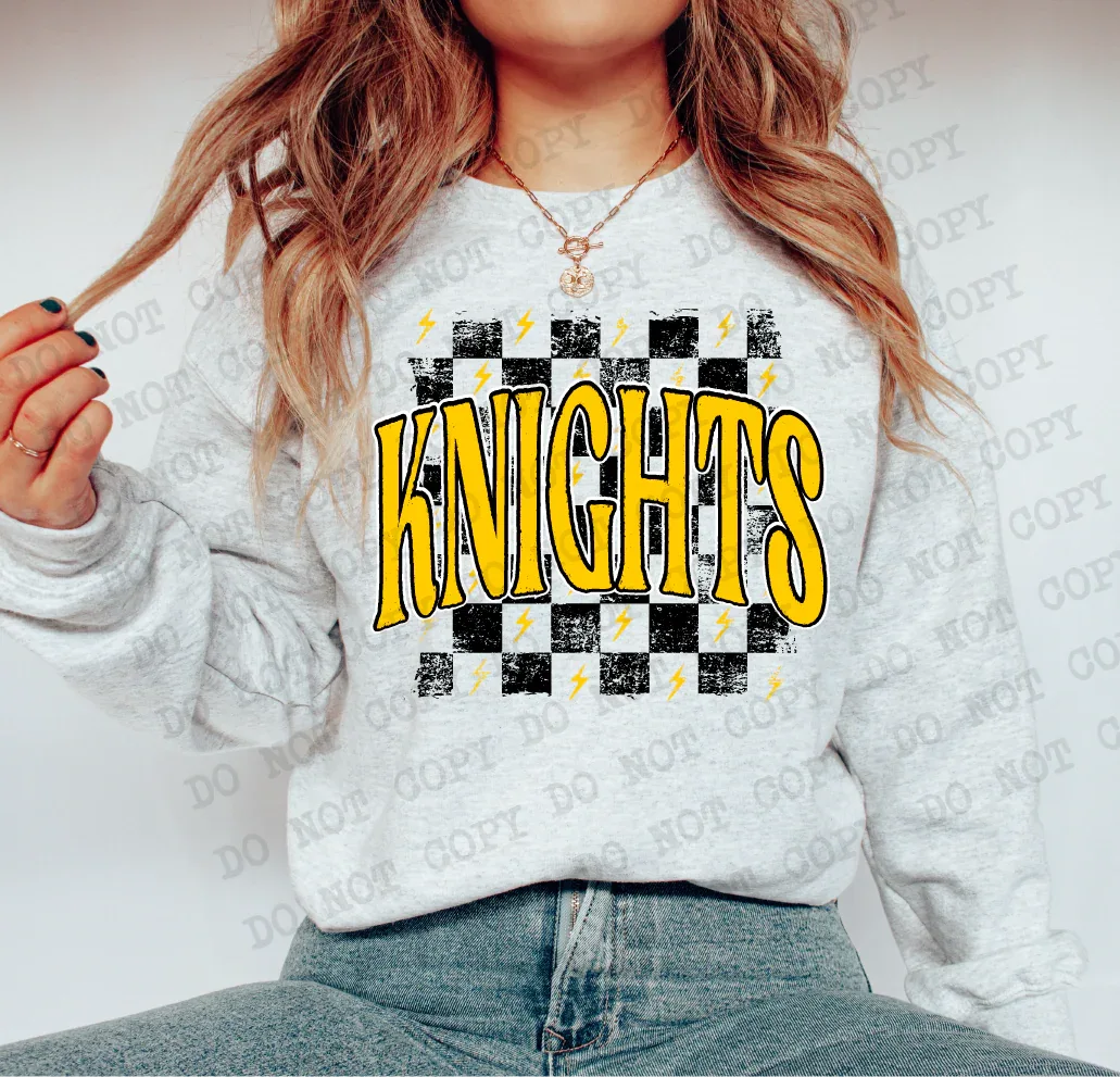 Knights DTF Transfer - Merch Girls