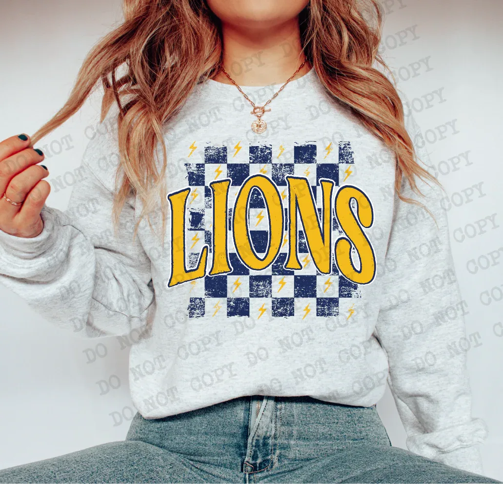 Lions DTF Transfer - Merch Girls