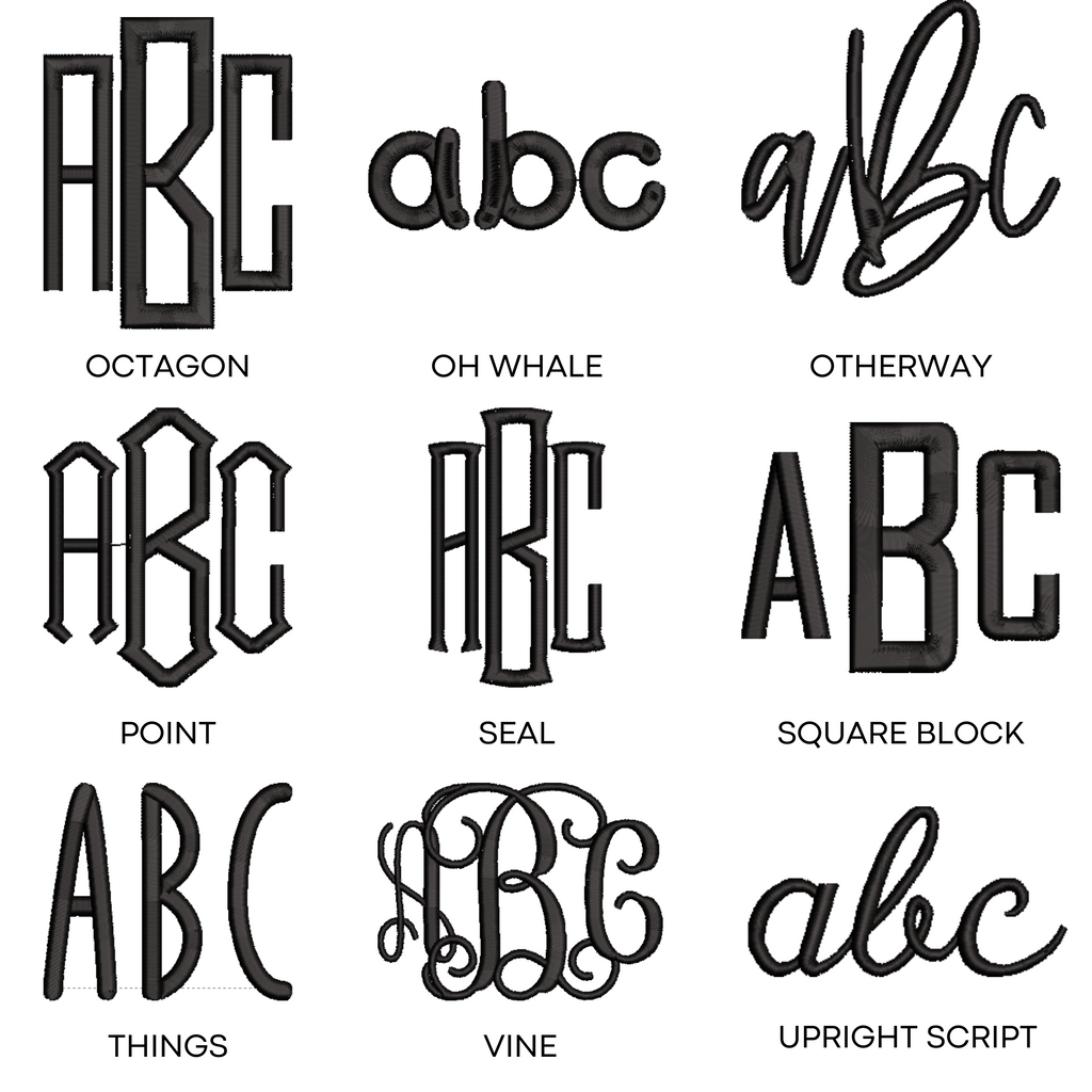 Monogram Embroidered Sweatshirt