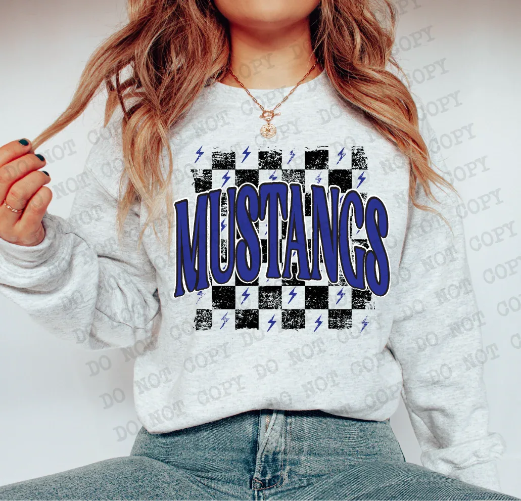 Mustangs DTF Transfer - Merch Girls