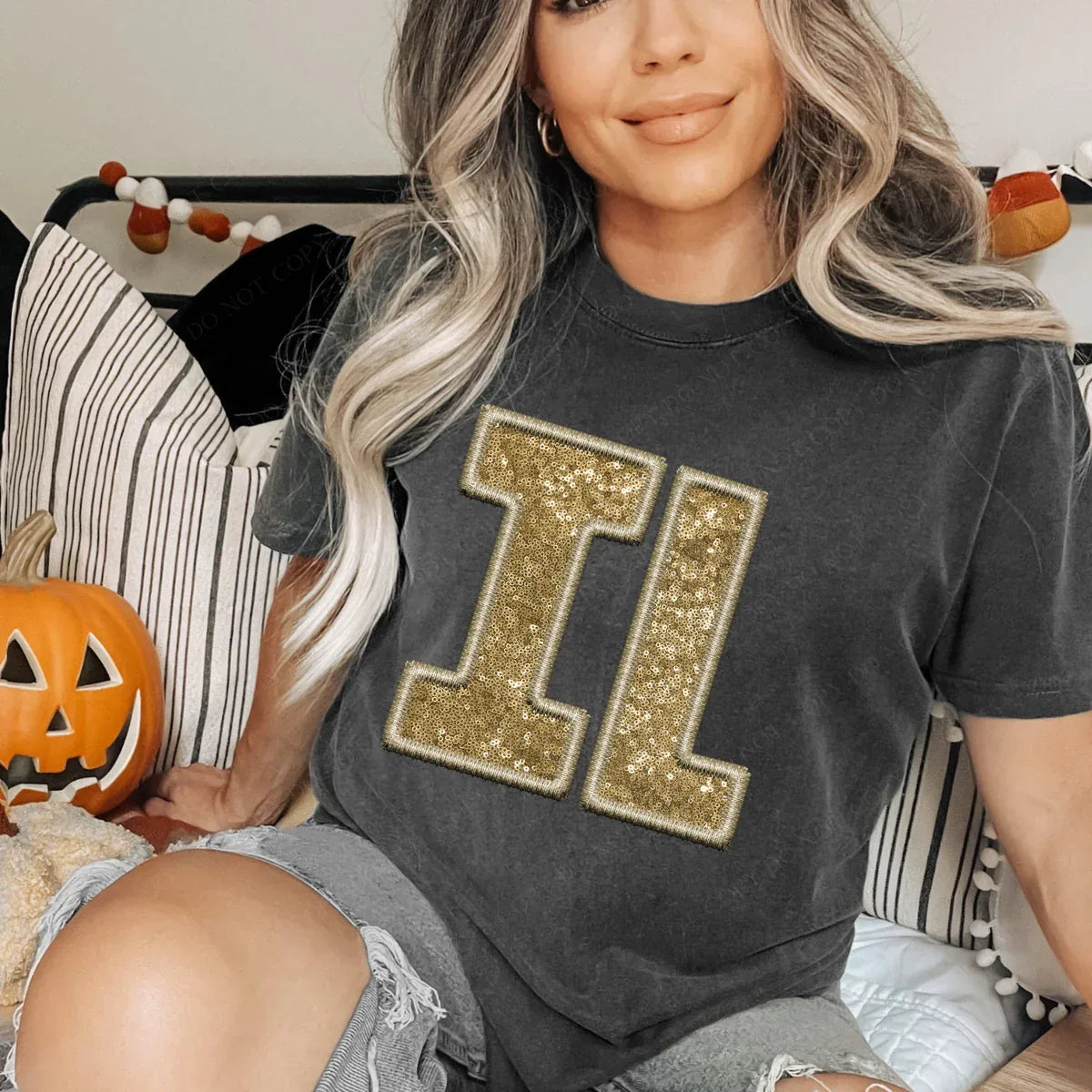 IL Gold DTF Transfer - Merch Girls