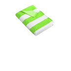 Custom Embroidered Oversized Striped Beach Towels - Merch Girls