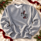 Mad About Plaid | Sporty Script Personalized Two-Initial Monogram Appliqué Embroidered Shirt