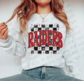 Raiders Red DTF Transfer - Merch Girls