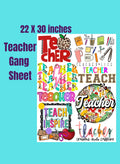 Premade Gang Sheet Teacher - Merch Girls