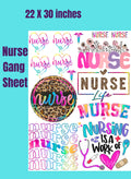 Premade Gang Sheet Nurse - Merch Girls