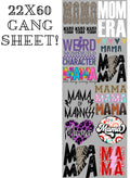 Premade Gang Sheet- Mom - Merch Girls