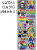Premade Gang Sheet- Pride - Merch Girls