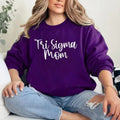 Tri Sigma Mom 3D Puff Embroidered Shirt - Merch Girls