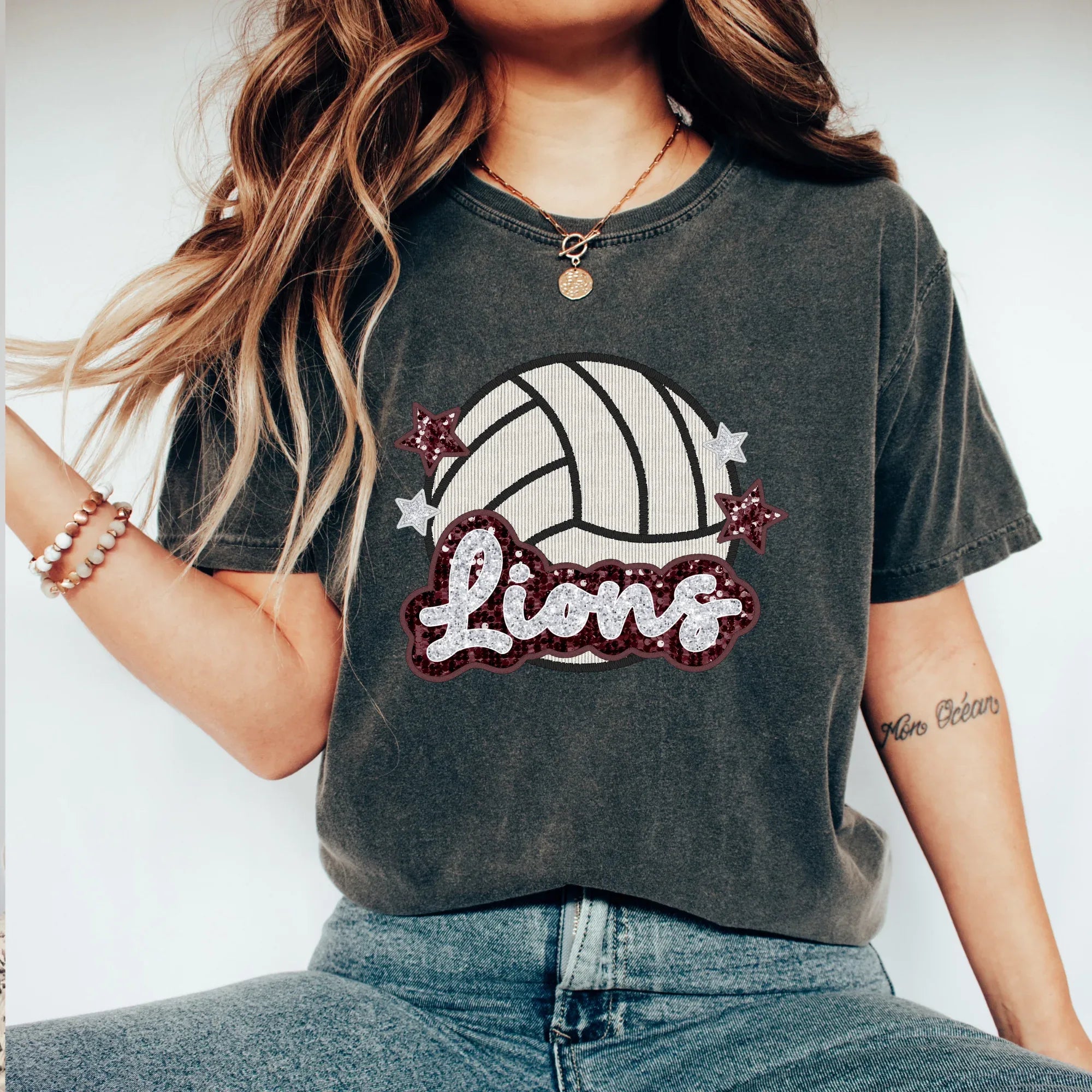 Lions Volleyball DTF Transfer - Merch Girls