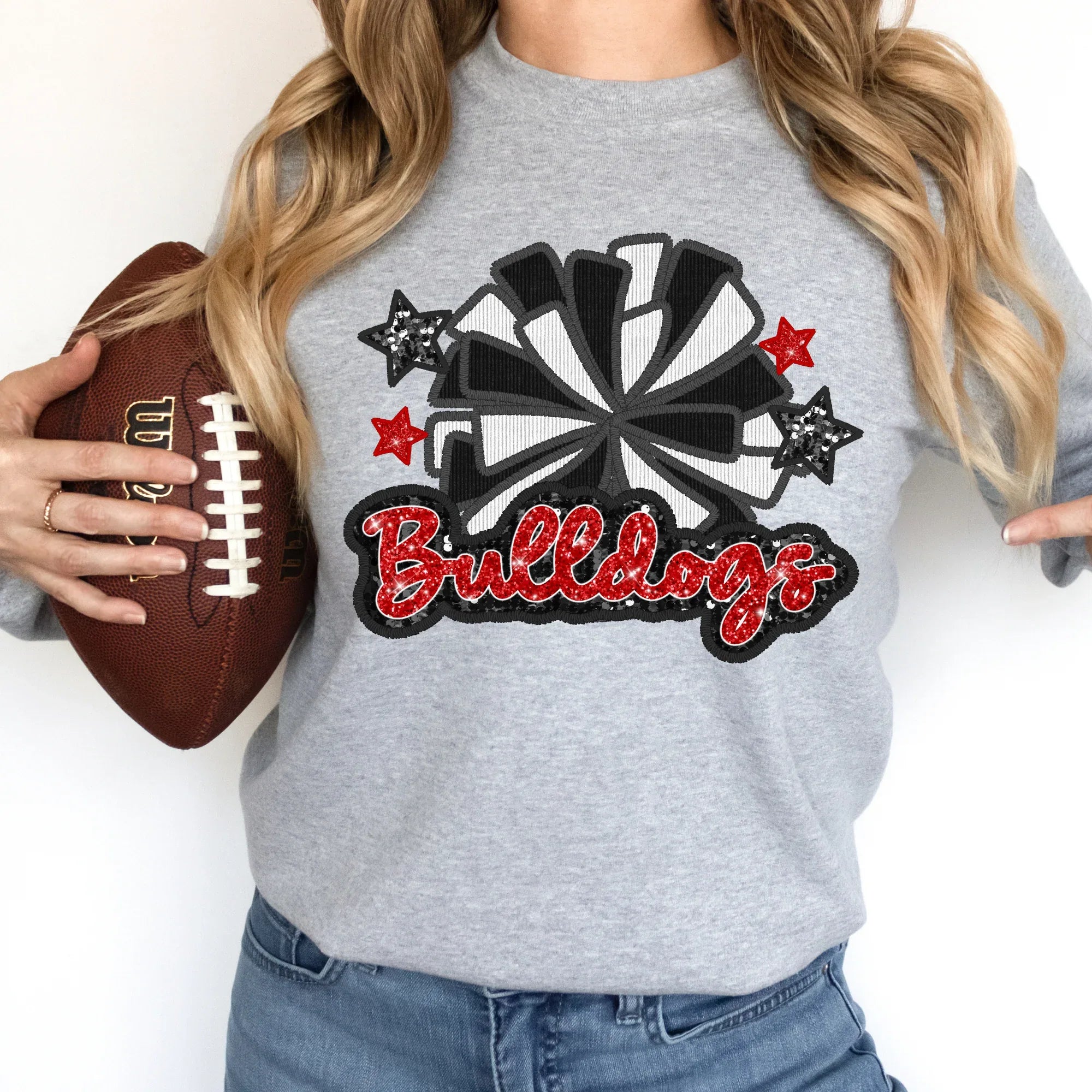 Bulldogs Cheer DTF Transfer - Merch Girls