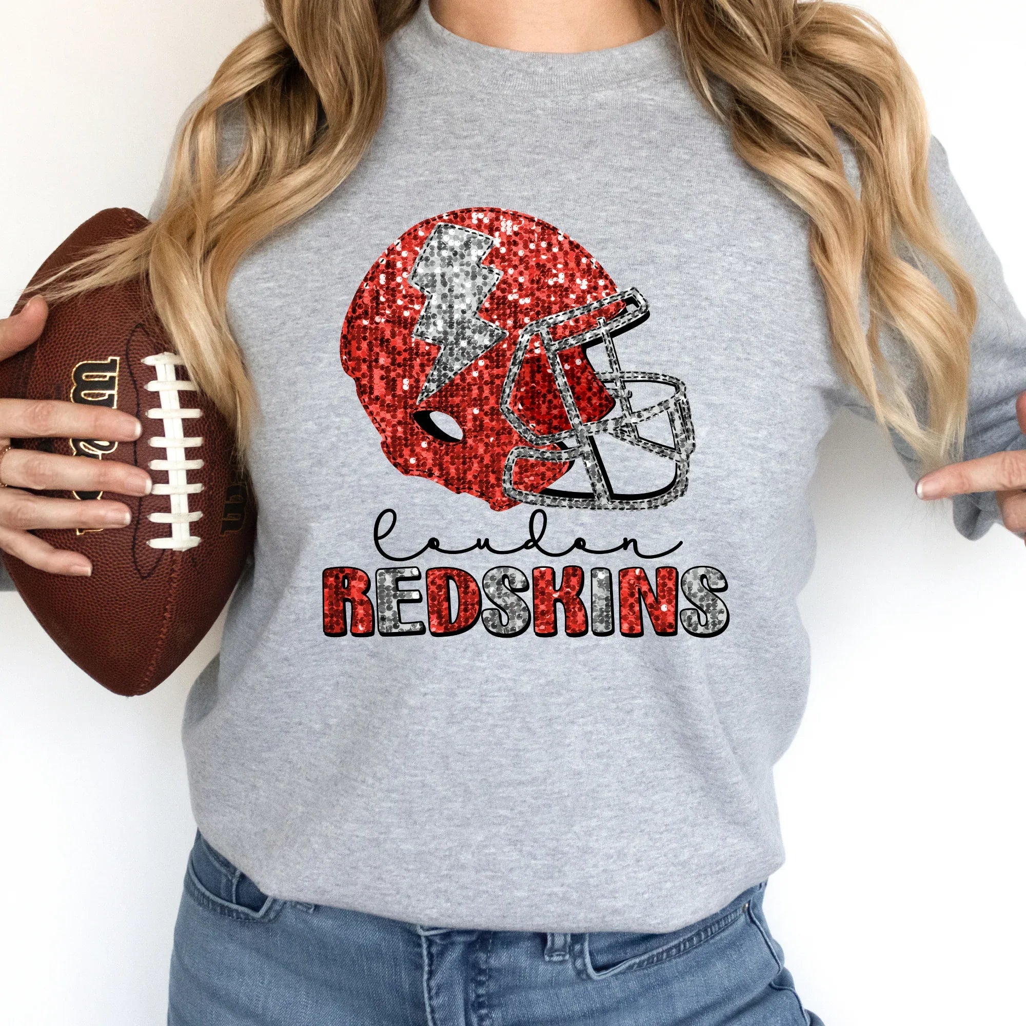 Loudon Redskins DTF Transfer - Merch Girls