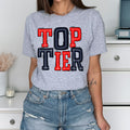 Top Tier Sporty Varsity DTF Transfer - Merch Girls