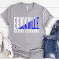 Brookville Blue Devils Spilt DTF Transfer - Merch Girls
