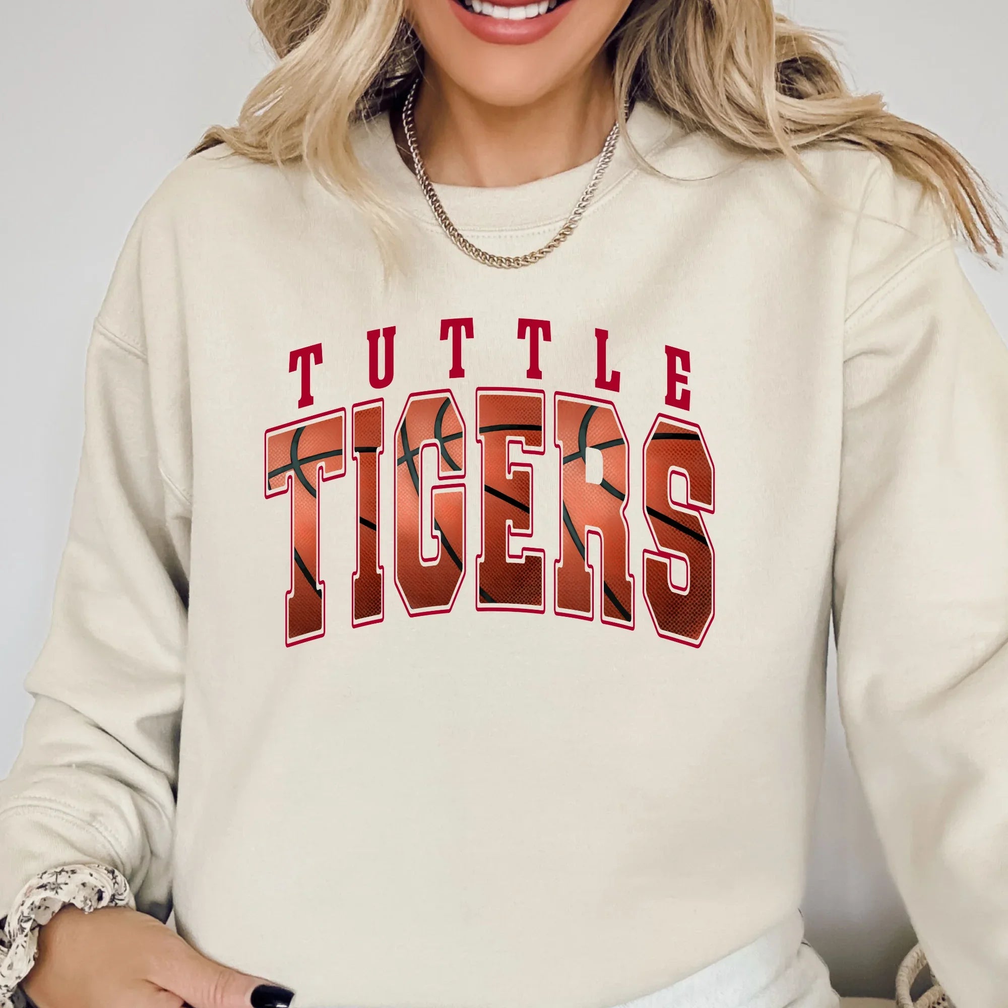 Tuttle Tigers Basketball DTF Transfer - Merch Girls