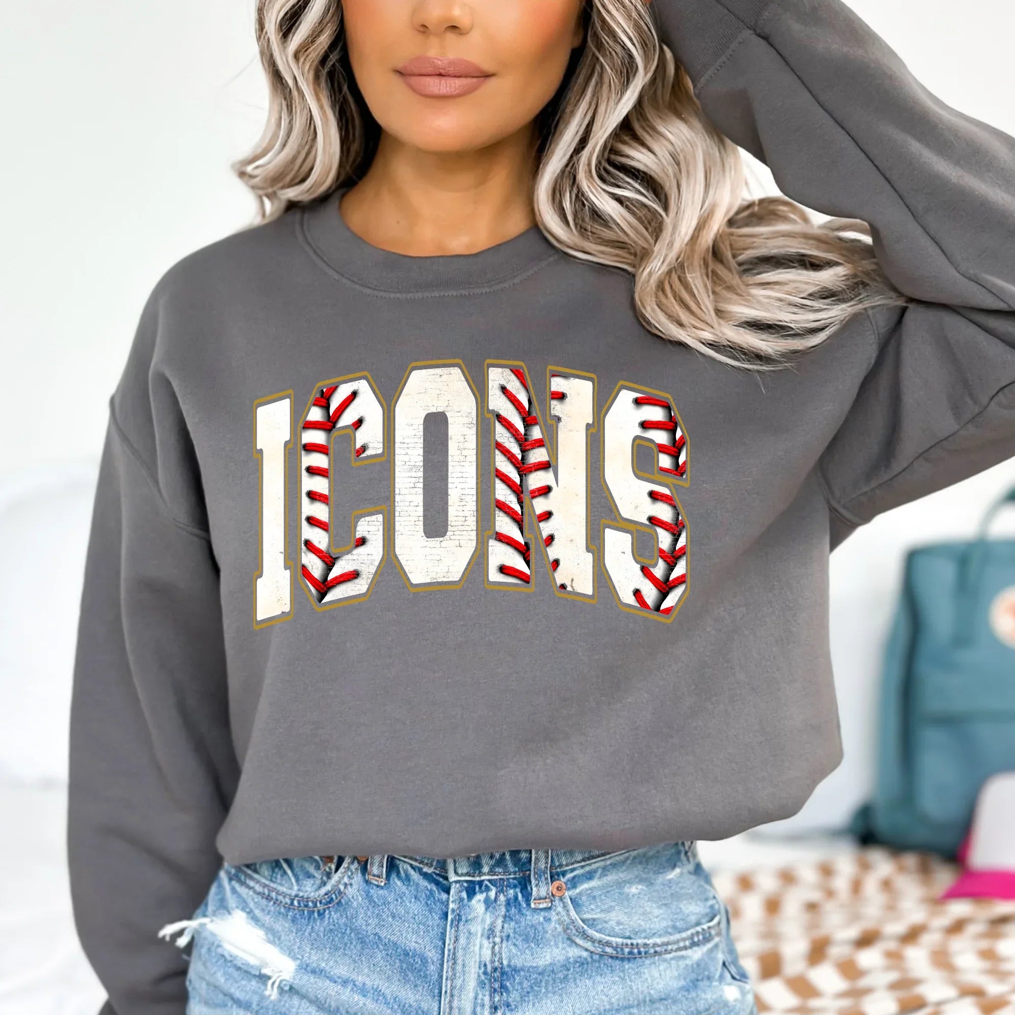 Icons Baseball DTF Transfer - Merch Girls