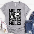 Mules Repeating Mascot DTF Transfer - Merch Girls