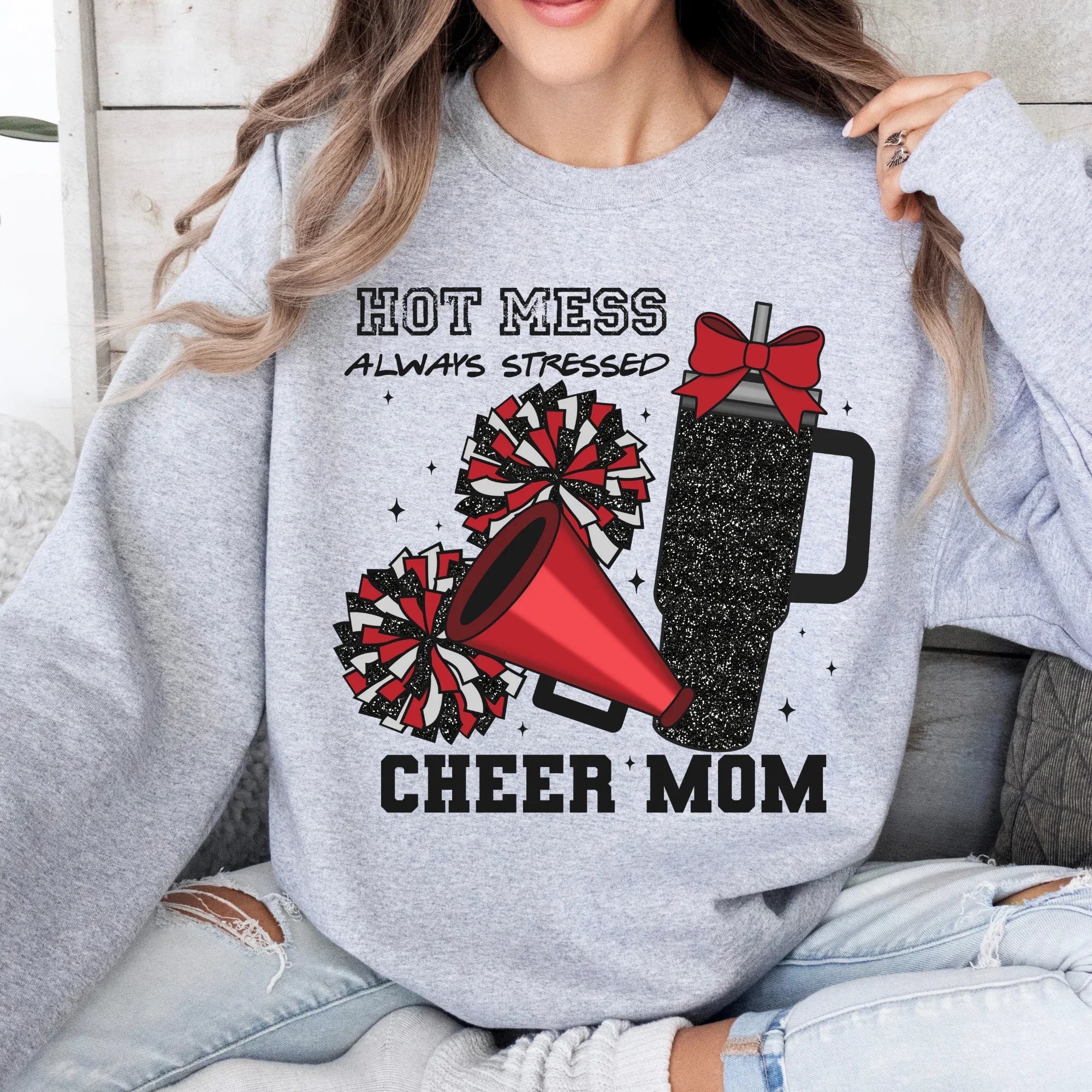 Cheer Mom DTF Transfer - Merch Girls